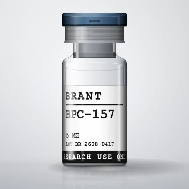 Brant BPC-157 5 mg vial, research use only