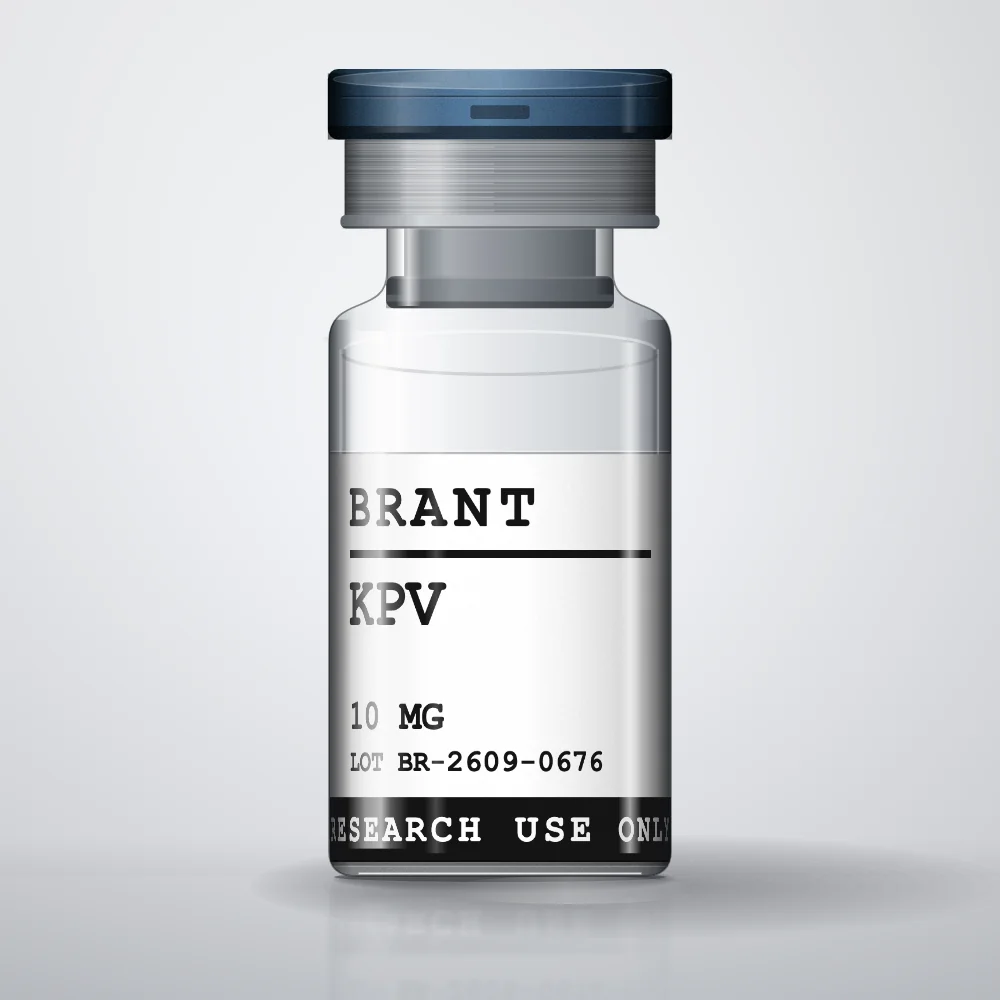 Brant KPV 10 mg vial, research use only
